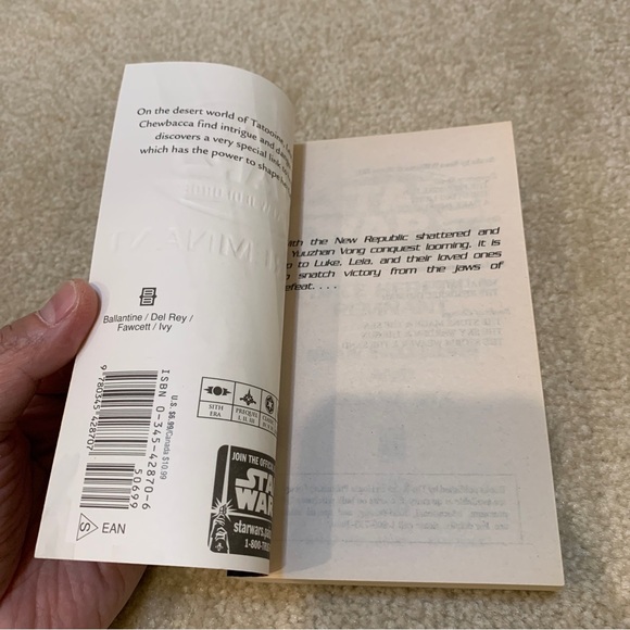 Star Wars New Jedi Order Series Force Heretic Trilogy Lot of 3 Paperback Books - Picture 9 of 16